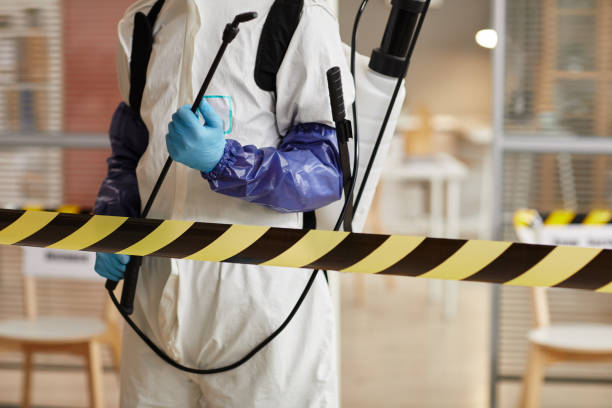 Professional Hoarding Cleanup technician working in Garland, TX
